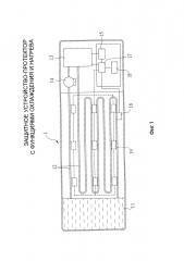 Защитное устройство-протектор с функциями охлаждения и нагрева (патент 2658000)