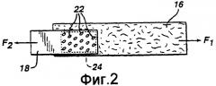 Тампон с перфорированной пленочной оболочкой, прикрепленной к волокнистой абсорбирующей структуре с использованием термоскрепления (патент 2272603)