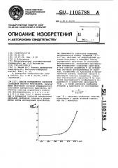 Способ определения удельной свободной энергии кристаллов (патент 1105788)