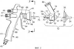 Разбираемый вручную распылитель для жидкости (патент 2376074)