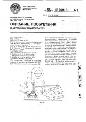 Подборщик хлопка (патент 1576013)