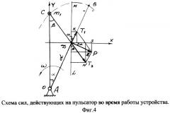 Устройство для перемещения в пространстве, преобразующее кинетическую энергию вращающегося вала в управляемое поступательное движение (патент 2416048)