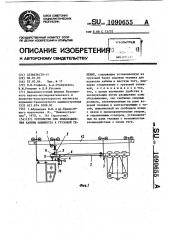 Устройство для присоединения кабины машиниста к грузовой тележке (патент 1090655)