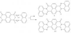 Способ получения термостойких периноновых красителей (патент 2303614)