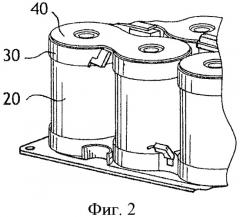Модуль накопителей электрической энергии с плоской соединительной перемычкой (патент 2476961)