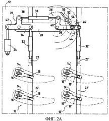 Система управления ступенями лопаток статора турбореактивного двигателя с изменяемым углом установки (патент 2396438)