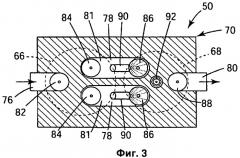 Гидромеханическая система привода клапанов двигателя и способ ее применения (патент 2448261)