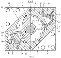 Роторный двигатель внутреннего сгорания (патент 2411377)
