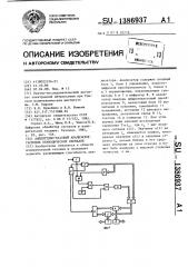 Амплитудно-фазовый анализатор гармоник периодических сигналов (патент 1386937)