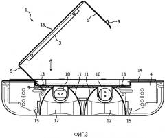 Удлиненный светильник и способ прикрепления светильника к поверхности (патент 2512061)