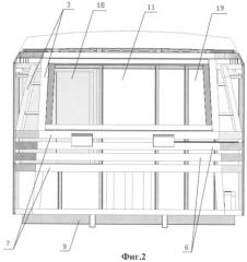 Модуль кабины управления для транспортного средства, преимущественно для магистральных локомотивов (патент 2334637)