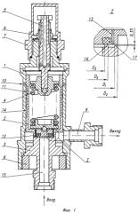 Предохранительный полноподъемный клапан (патент 2591381)