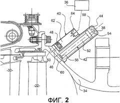 Устройство ограничения разносной скорости турбины в турбомашине и турбомашина (патент 2451188)