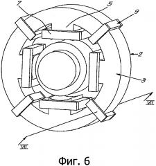 Магнитный подшипник и способ установки ферромагнитной структуры вокруг сердечника магнитного подшипника (патент 2607921)