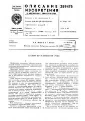 Элемент вычислительной среды (патент 259475)