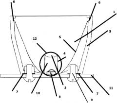 Оптическая система для светодиода (патент 2587996)