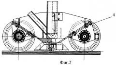 Тележка ходовой части мобильной башни обслуживания (патент 2353560)
