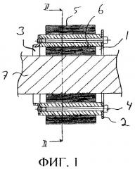 Уплотнение для входа кабеля, подводки трубы или т.п. (патент 2270392)