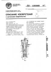 Устройство для затяжки резьбовых соединений (патент 1293009)