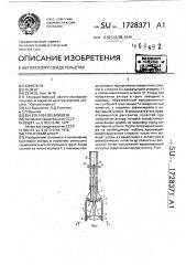 Грунтовый анкер (патент 1728371)