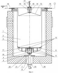 Устройство для магниетермического получения губчатого титана (патент 2310001)