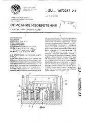Электродинамический вибростенд (патент 1672253)