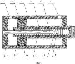 Гидро- или пневмоцилиндр (варианты) и устройство для измерения положения поршня в гидро- или пневмоцилиндре (патент 2301914)