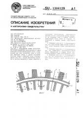 Зубцовая зона электрической машины (патент 1304129)