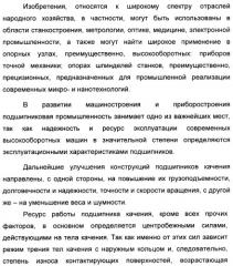 Способ магнитной разгрузки тел качения от действия центробежных сил в опорах вращения и опора вращения для его осуществления (варианты) (патент 2348839)
