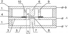 Вакуумный искровой разрядник (патент 2654494)