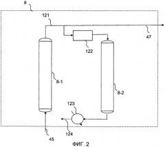 Способ сжижения природного газа при высоком давлении с предварительной обработкой, использующей растворитель (патент 2567538)