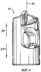 Вращающееся буровое долото и способ для создания винтовой канавки в шпуре, образованном в пласте (патент 2450115)