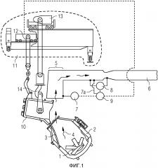 Способ и устройство для влияния на выделение газов реакции в металлургической емкости (патент 2608940)