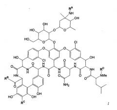 Мономерные производные гликопептидного антибиотика (патент 2424248)