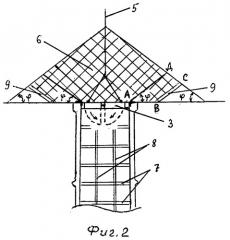 Способ ликвидации прорыва воды через вертикальный ствол шахты (патент 2261332)