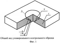 Универсальный контрольный образец для дефектоскопии (патент 2273848)