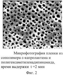 Способ получения пористого пленочного материала (патент 2504561)