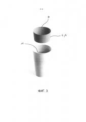 Емкость в виде стакана, содержащая интегрированную манжету (патент 2649271)