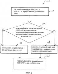 Выполнение надежного harq-ack для mf-hsdpa (патент 2614574)