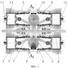 Система воздушного охлаждения двухтактного турбодизеля (патент 2387848)