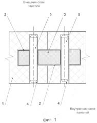Соединение фибролитовых панелей (варианты) (патент 2374403)