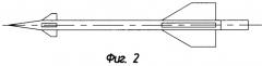 Двухступенчатая управляемая ракета (патент 2357201)