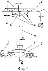 Грузоподъёмный кран с аэродинамической балансировкой (патент 2627225)