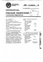 Противопригарная краска для литейных форм и стержней (патент 1118474)