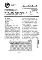 Приспособление для изготовления защитного наконечника на полых телах с внутренним пластмассовым покрытием (патент 1216019)