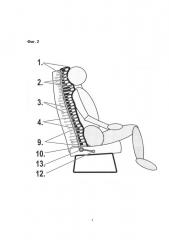 Кресло со спинкой, состоящей из подвижных механических сегментов, поддерживающих спину, шею и голову пользователя (патент 2610417)