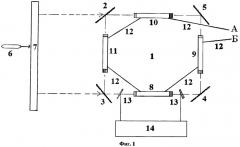 Лазерное устройство для измерения скорости потока диализата (патент 2445606)