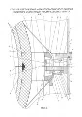 Способ изготовления металлопластикового баллона высокого давления для космического аппарата (патент 2631957)