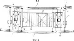 Переставная опалубка из объемных блоков на несущих металлических трубах (варианты) (патент 2488671)