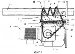 Привод для элемента машины, имеющего форму стержня (патент 2494332)